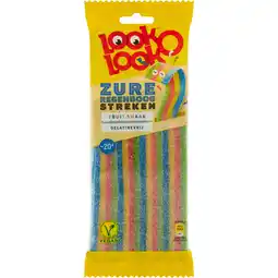 Dekamarkt Look O Look Zure regenboog streken fruit smaak aanbieding