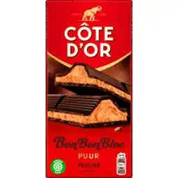 Dekamarkt Côte d'Or Bonbonbloc praline puur aanbieding