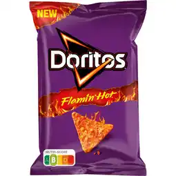 Dekamarkt Doritos Tortilla chips flamin hot aanbieding