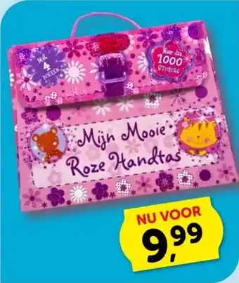 Boekenvoordeel Mijn Mooie Roze Handtas aanbieding