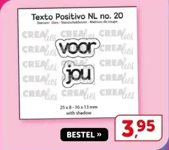 Boekenvoordeel Texto Positivo NL no. 20 aanbieding