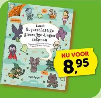 Boekenvoordeel Kawaii: Superschattige griezelige dingen tekenen aanbieding