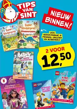 Boekenvoordeel Super Stickerpret aanbieding