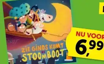 Boekenvoordeel ZIE GINDS KOMT STOOMBOOT aanbieding