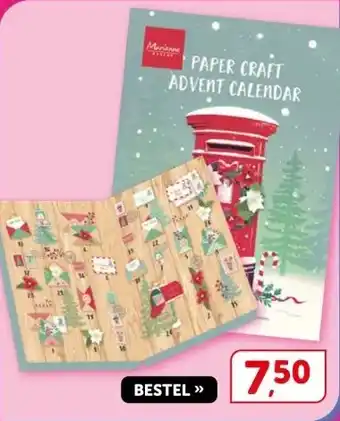 PAPER CRAFT ADVENT CALENDAR