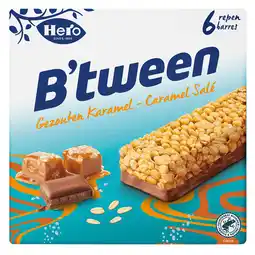 Dekamarkt Hero Btween gezouten karamel 6 st aanbieding