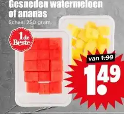 Dirk Gesneden watermeloen aanbieding