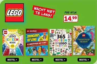 Boekenvoordeel LEGO aanbieding