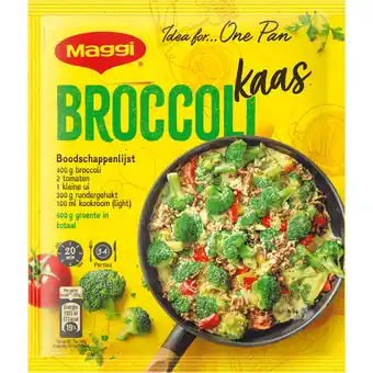 Dekamarkt Maggi Dagschotel broccoli kaas aanbieding
