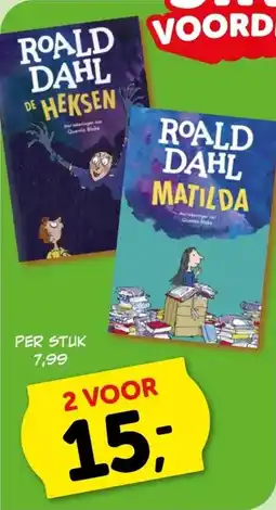 Boekenvoordeel ROALD DAHL MATILDA aanbieding