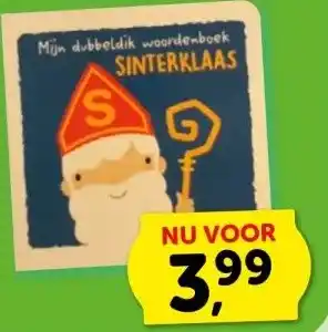 Boekenvoordeel Mijn dubbeldik woordenboek SINTERKLAAS aanbieding