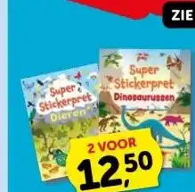 Boekenvoordeel Super Stickerpret aanbieding
