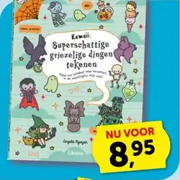 Boekenvoordeel Kawaii: Superschattige griezelige dingen tekenen aanbieding