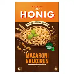 Dekamarkt Honig Macaroni volkoren aanbieding
