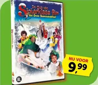 Boekenvoordeel De Club Van Sinterklaas Film aanbieding