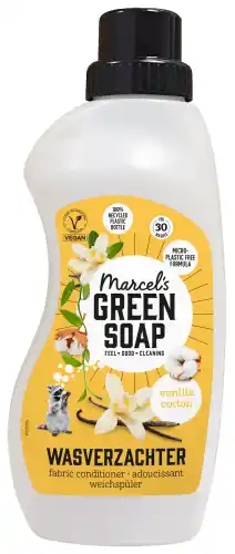 Dekamarkt Green Soap Wasverzachter vanilla cotton aanbieding