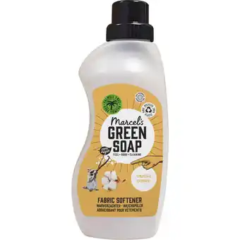 Dekamarkt Green Soap Wasverzachter vanilla cotton aanbieding