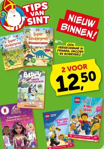 Boekenvoordeel Super Stickerpret aanbieding