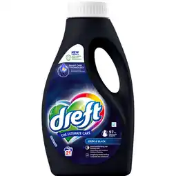 Dekamarkt Dreft Wasmiddel care vloeibaar dark aanbieding