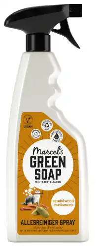 Dekamarkt Green Soap Allesreiniger spray sandelhout & kardemom aanbieding