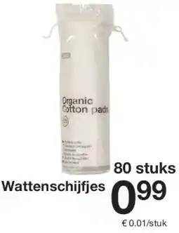 Zeeman Wattenschijfjes aanbieding