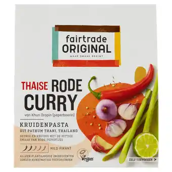 Dekamarkt Fairtrade Kruidenpasta rode curry aanbieding