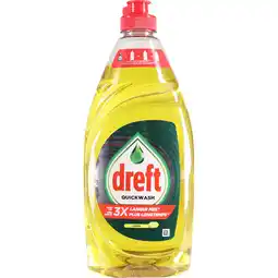 Dekamarkt Dreft Afwasmiddel quickwash lemon aanbieding
