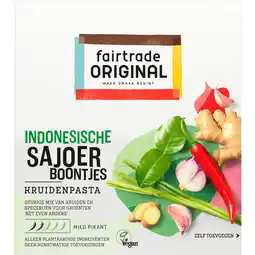 Dekamarkt Fairtrade Kruidenpasta sajoer aanbieding