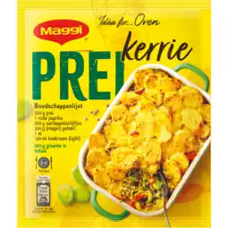 Dekamarkt Maggi Ovenschotel prei kerrie aanbieding