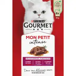 Dekamarkt Gourmet Mon petit rund-kalf-lam 6 stuks aanbieding