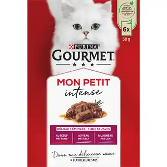Dekamarkt Gourmet Mon petit rund-kalf-lam 6 stuks aanbieding