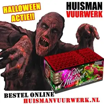 Huisman Vuurwerk Killer Mutant Weekaanbieding aanbieding