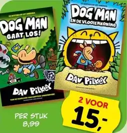Boekenvoordeel DOG MAN aanbieding