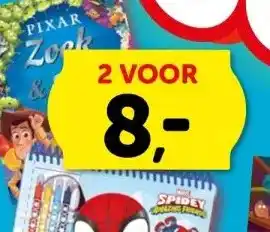 Boekenvoordeel PIXAR aanbieding