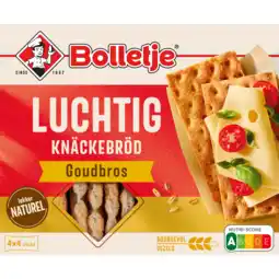 Dekamarkt Bolletje Knackebrod luchtig goudbros aanbieding