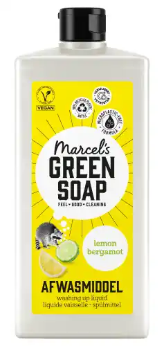 Dekamarkt Green Soap Afwasmiddel lemon & bergamot aanbieding