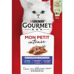 Dekamarkt Gourmet Mon petit tonijn-zalm-forel 6 stuks aanbieding