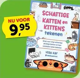 Boekenvoordeel SCHATTIGE KATTEN en KITTENS tekenen aanbieding