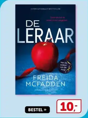 Boekenvoordeel DE LERAAR aanbieding