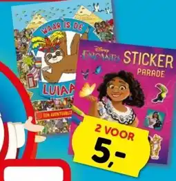 Boekenvoordeel STICKER PARADE aanbieding