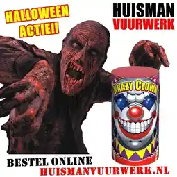 Huisman Vuurwerk Krazy Clown Weekaanbieding aanbieding