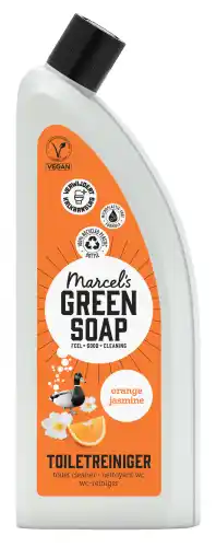 Dekamarkt Green Soap Toiletreiniger orange & jasmin aanbieding