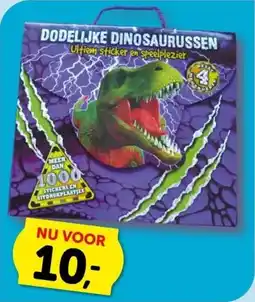 Boekenvoordeel DODELIJKE DINOSAURUSSEN aanbieding