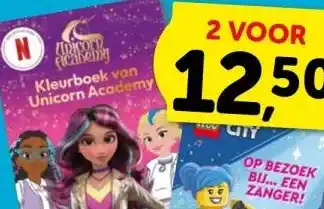 Boekenvoordeel Klerbuoek van Unicorn Academy aanbieding