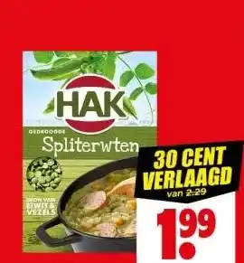 Dirk HAK aanbieding