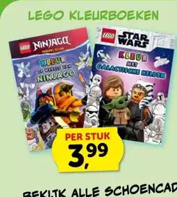 Boekenvoordeel LEGO KLEURBOEKEN aanbieding