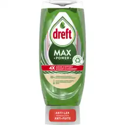 Dekamarkt Dreft Afwasmiddel max power original aanbieding