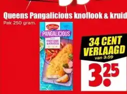 Dirk Queens Pangalicious knoflook & kruiden aanbieding