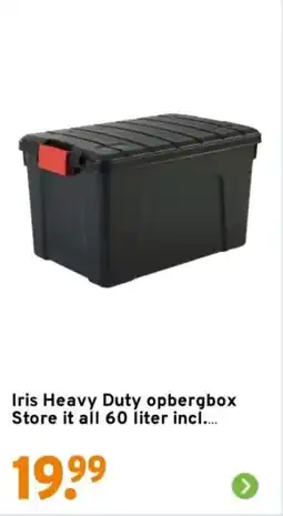 GAMMA Iris Heavy Duty opbergbox Store it all aanbieding