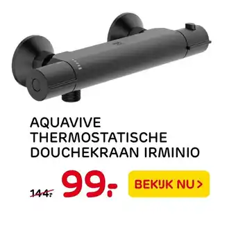 Praxis Aquavive Thermostatische douchekraan Irmino aanbieding